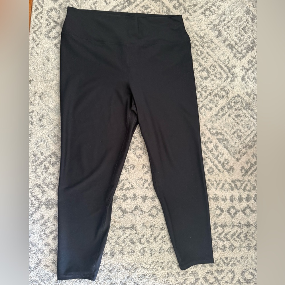 YPB by Abercrombie Womens Black High-Waisted Leggings